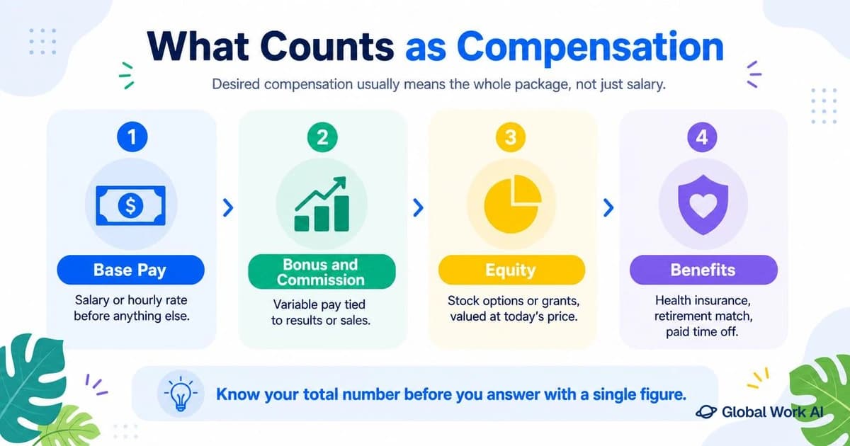 Four parts of total compensation